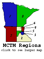 MCTM Regions 1-8 - click to see larger map